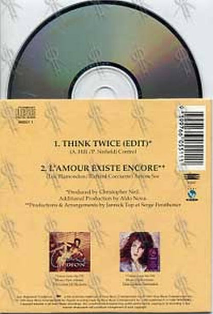 DION-- CELINE - Think Twice - 2