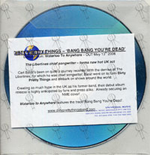 DIRTY PRETTY THINGS - Bang Bang You're Dead - 2