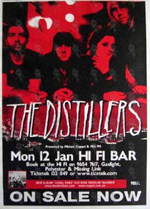 DISTILLERS-- THE - &#39;Hi-Fi Bar Melbourne
