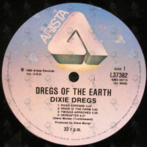 DIXIE DREGS - Dregs Of The Earth - 3