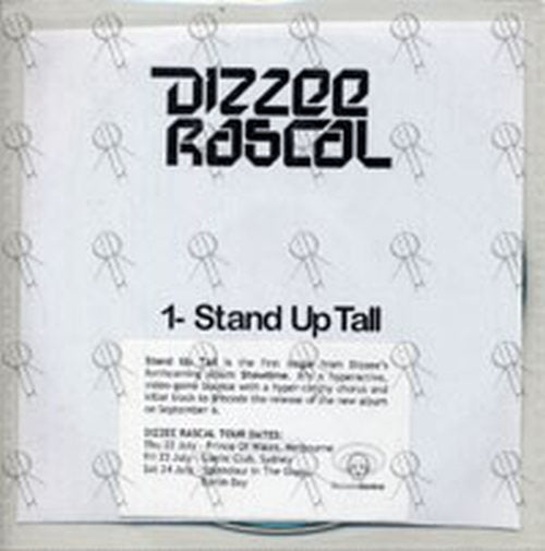 DIZZEE RASCAL - Stand Up Tall - 1