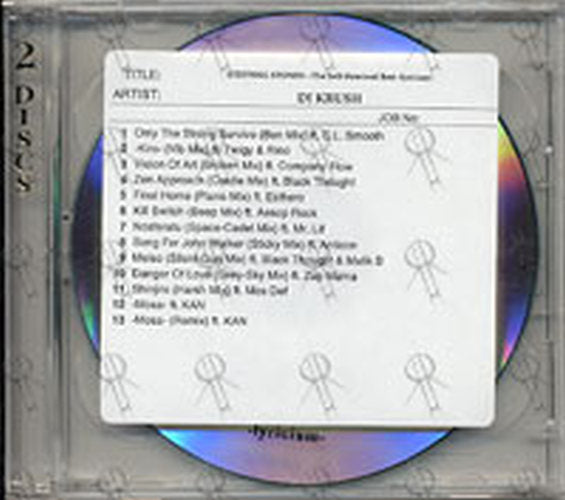 DJ KRUSH - Stepping Stones - The Self-Remixed Best - 1