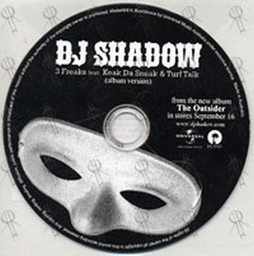DJ SHADOW - 3 Freaks (Featuring Keak Da Sneak &amp; Turf Talk) - 1