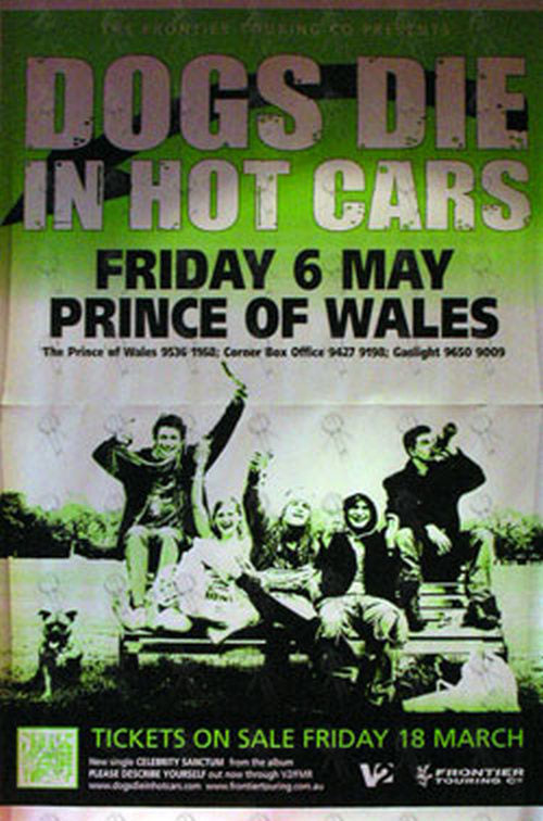 DOGS DIE IN HOT CARS - Prince Of Wales