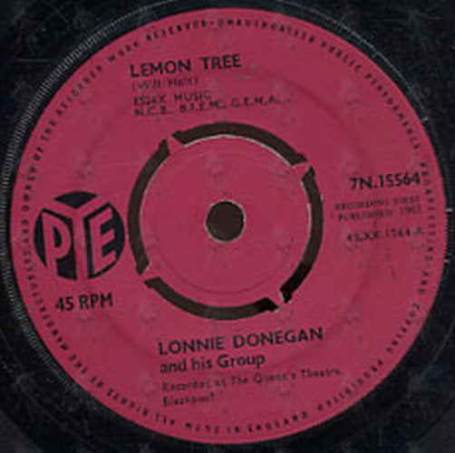 DONEGAN-- LONNIE - Lemon Tree - 2