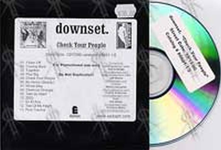 DOWNSET - Check Your People - 1