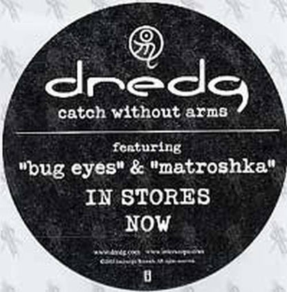 DREDG - 'Catch Without Arms' Sticker - 2