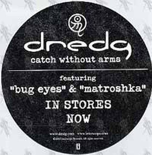 DREDG - &#39;Catch Without Arms&#39; Sticker - 2