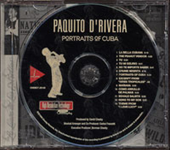 D'RIVERA-- PAQUITO - Portraits Of Cuba - 3
