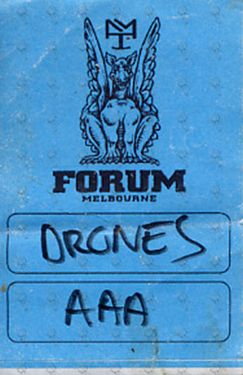 DRONES-- THE - Forum Melbourne 2008 All Access Pass Sticker - 1