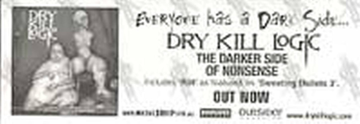 DRY KILL LOGIC - &#39;The Darker Side Of Nonsence&#39; Sticker - 2