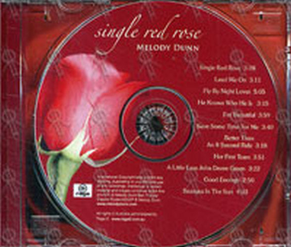 DUNN-- MELODY - Single Red Rose - 3