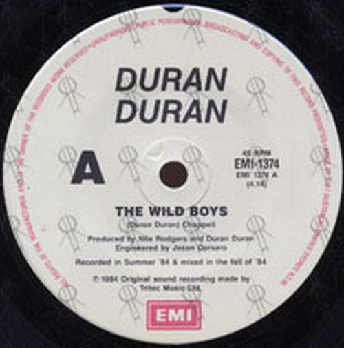 DURAN DURAN - The Wild Boys - 3