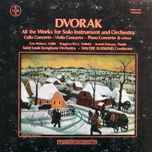 DVORAK - All The Works For Solo Instrument And Orchestra - 1