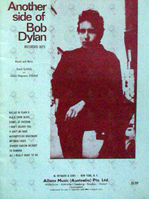 DYLAN-- BOB - Another Side Of - 1