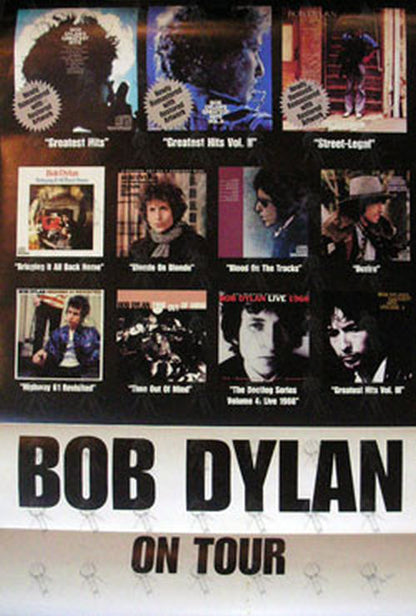 DYLAN-- BOB - Double Sided 1999 US Tour Poster - 2