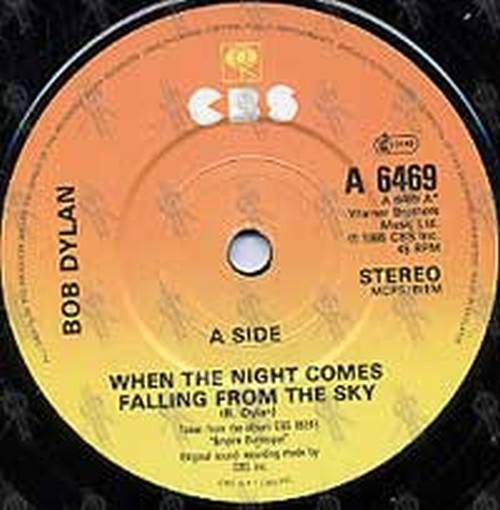 DYLAN-- BOB - When The Night Comes Falling From The Sky - 3