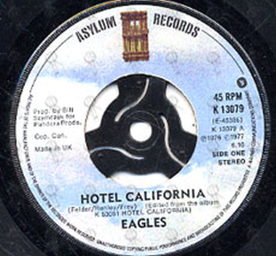 EAGLES-- THE - Hotel California - 2
