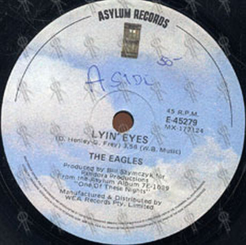 EAGLES-- THE - Lyin&#39; Eyes - 2
