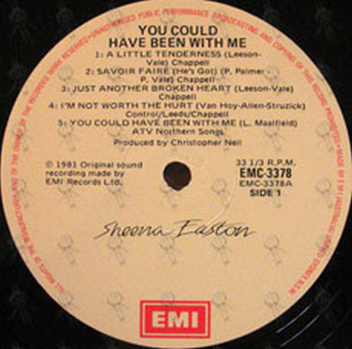 EASTON-- SHEENA - You Could Have Been With Me - 3