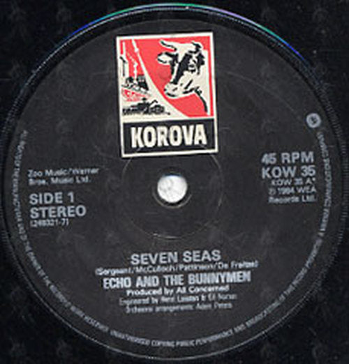 ECHO AND THE BUNNYMEN - Seven Seas - 3