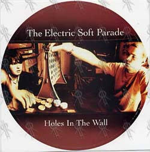 ELECTRIC SOFT PARADE-- THE - &#39;Holes In The Wall&#39; Album/Oz Tour Sticker - 1