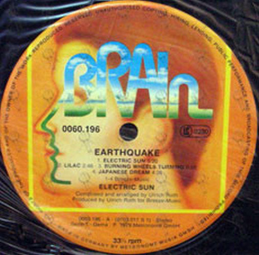 ELECTRIC SUN - Fire Wind - 3