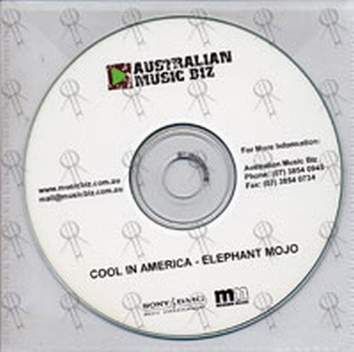 ELEPHANT MOJO - Cool In America - 1