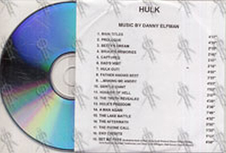 ELFMAN-- DANNY - Hulk - 2