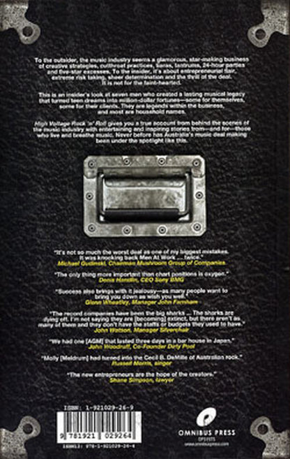 ELIEZER-- CHRISTIE - High Voltage Rock 'N' Roll: The Movers And Shakers In The Australian Rock Industry - 2