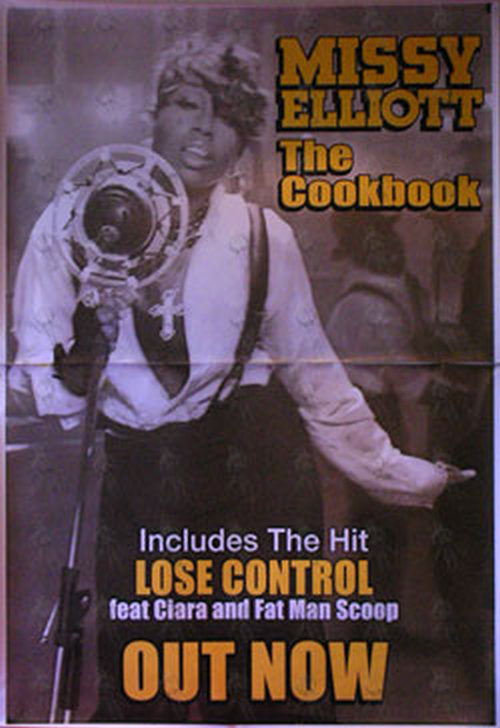 ELLIOTT-- MISSY - &#39;The Cookbook&#39; Album Promo Poster - 1