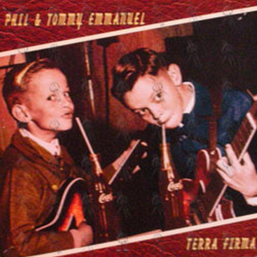 EMMANUEL-- PHIL & TOMMY - 'Terra Firma' Double Sided 12 Inch Album Promo Flat - 1