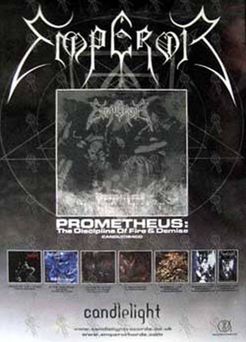 EMPEROR - 'Prometheus' Album Poster - 1