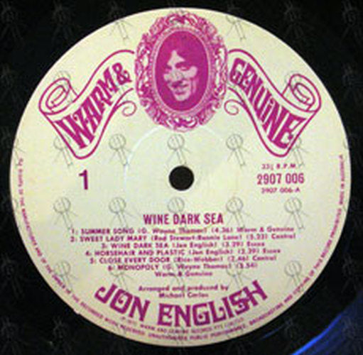 ENGLISH-- JON - Wine Dark Sea - 4