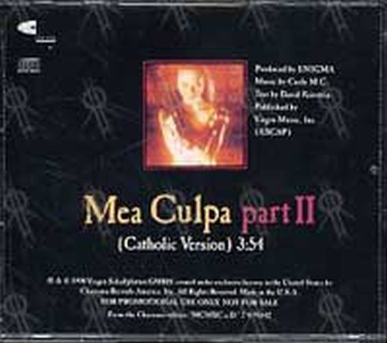 ENIGMA - Mea Culpa part II (Catholic version) - 2
