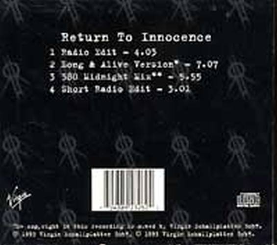 Return To Innocence – Rare Records
