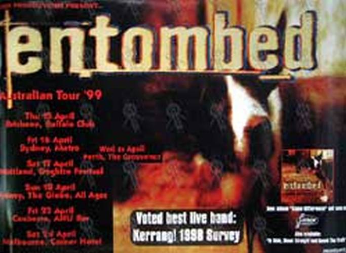 ENTOMBED - &#39;Same Difference&#39; Tour/Album Poster - 1