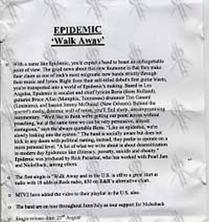 EPIDEMIC - Walk Away - 4