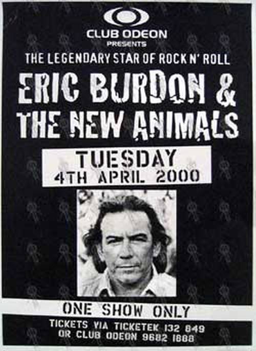 ERIC BURDON &amp; THE NEW ANIMALS - &#39;Club Odeon