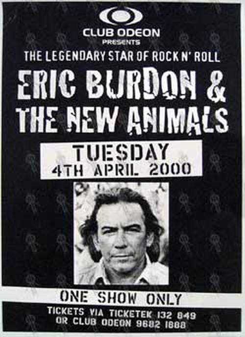 ERIC BURDON & THE NEW ANIMALS - 'Club Odeon