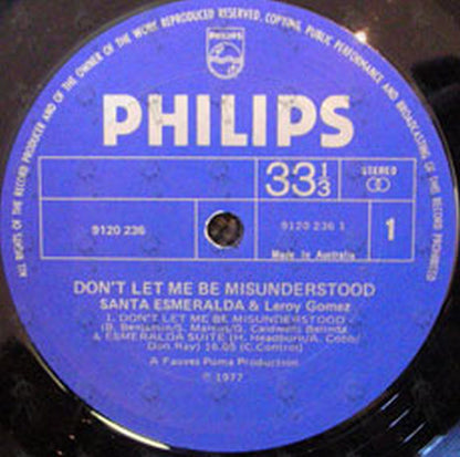 ESMERALDA-- SANTA & GOMEZ-- LEROY - Don't Let Me Be Misunderstood - 3