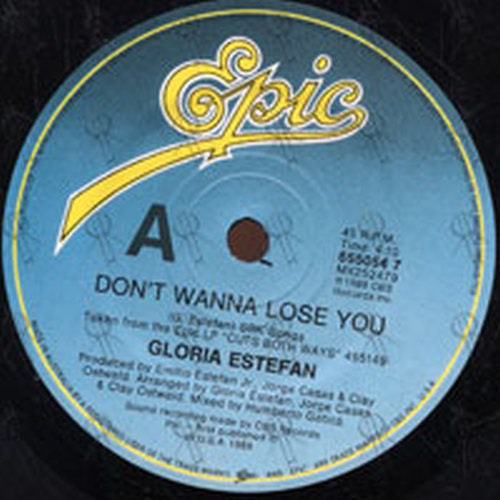 ESTEFAN-- GLORIA - Don't Wanna Lose You - 3