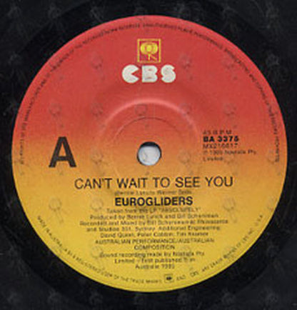 EUROGLIDERS - Can't Wait To See You - 2