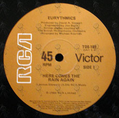 EURYTHMICS - Here Comes The Rain Again - 3