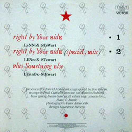 EURYTHMICS - Righ By Your Side - 2