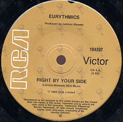 EURYTHMICS - Right By Your Side - 3
