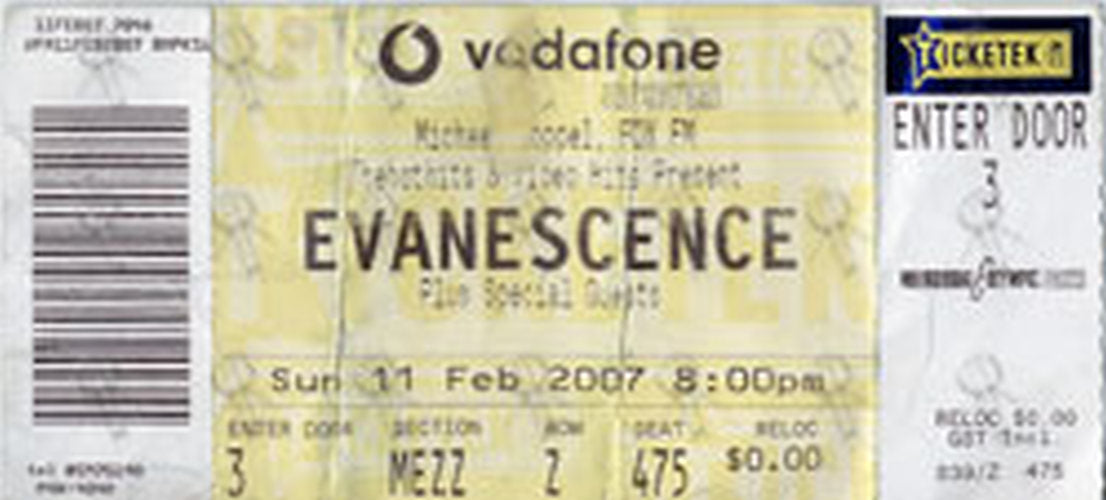EVANESCENCE - Vodafone Arena
