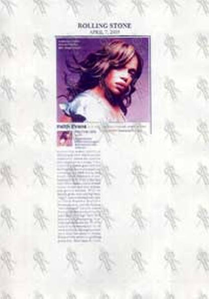 EVANS-- FAITH - The First Lady - 7