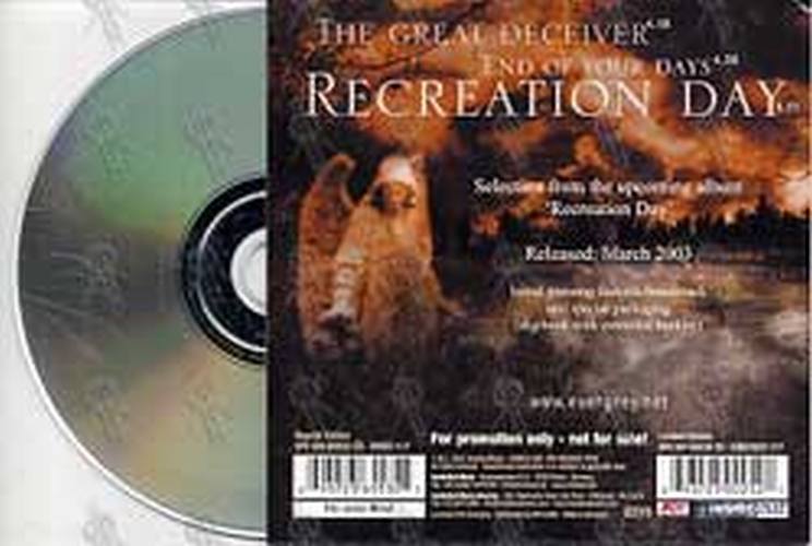 EVERGREY - Recreation Day - 2