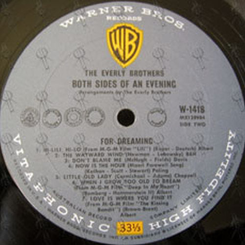EVERLY BROTHERS-- THE - Both Sides Of An Evening - 3
